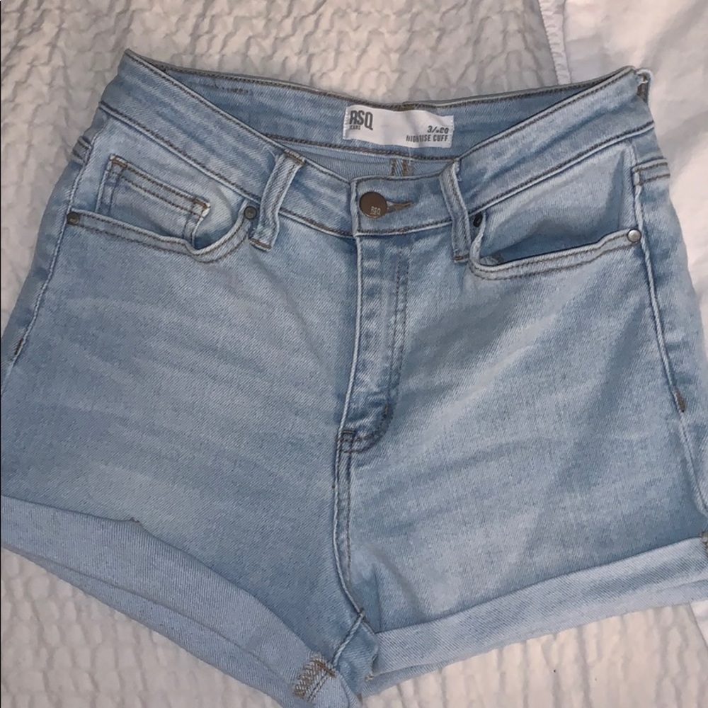 Tillys high waisted denim shorts